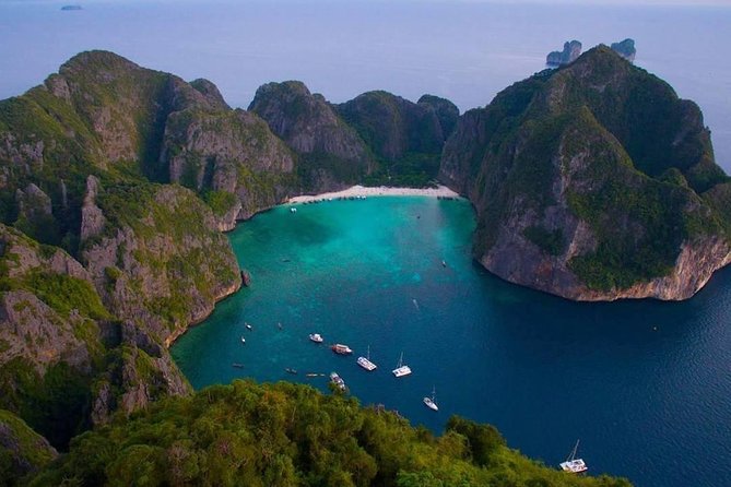 Phi Phi , Maya Bay & Khai Island snorkeling trip by Speed Boat - Pileh Lagoon brings the first big view