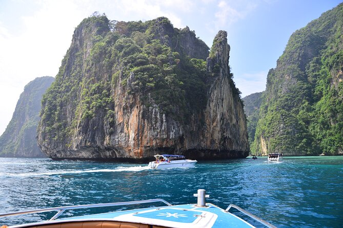 Phi Phi, Maya Bay, & Khai Islands Premium Trip from Phuket - Maya Bay: famous, beautiful, and rarely quiet
