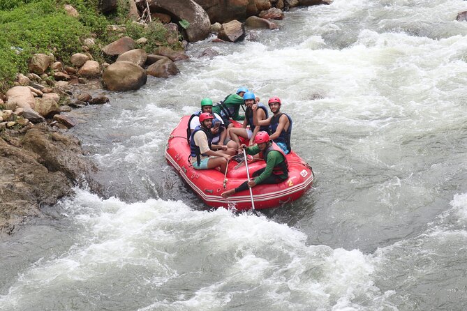 Phuket Adventure with White Water Rafting, Monkey cave and Zip Line+Optional ATV - Lunch and a pause at the adventure camp