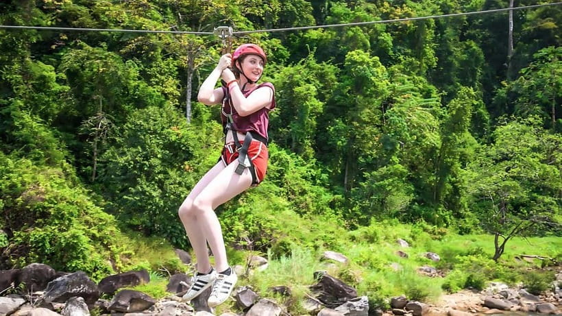 Phuket: Bamboo Rafting & ATV Ride (Optional) - Walking to Tonsai Waterfall