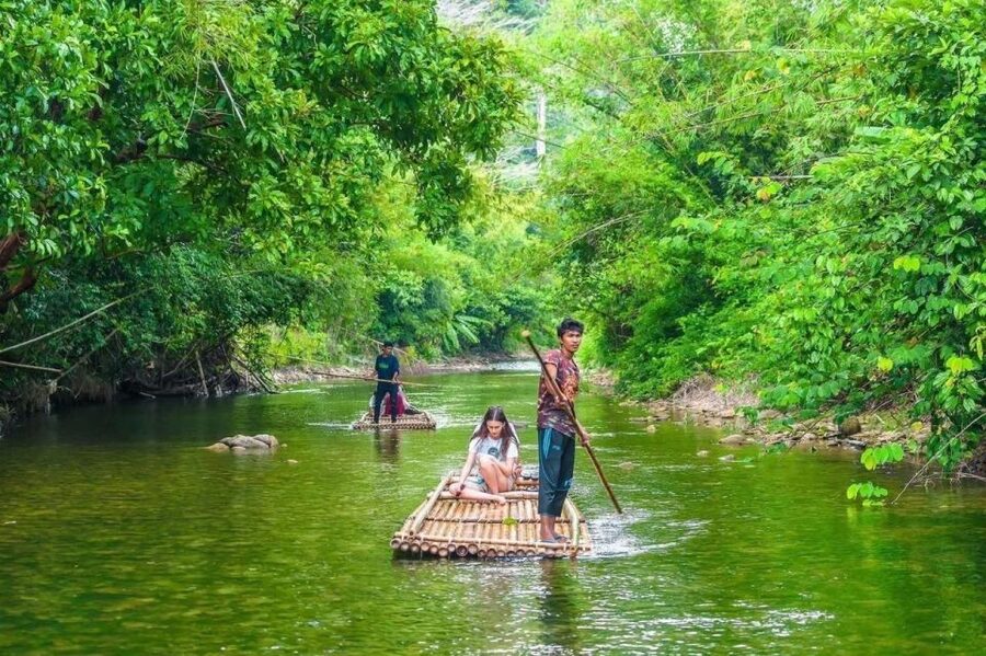 Phuket: Bamboo Rafting, Monkey Cave, and ATV Option - Turtle conservation with a useful purpose