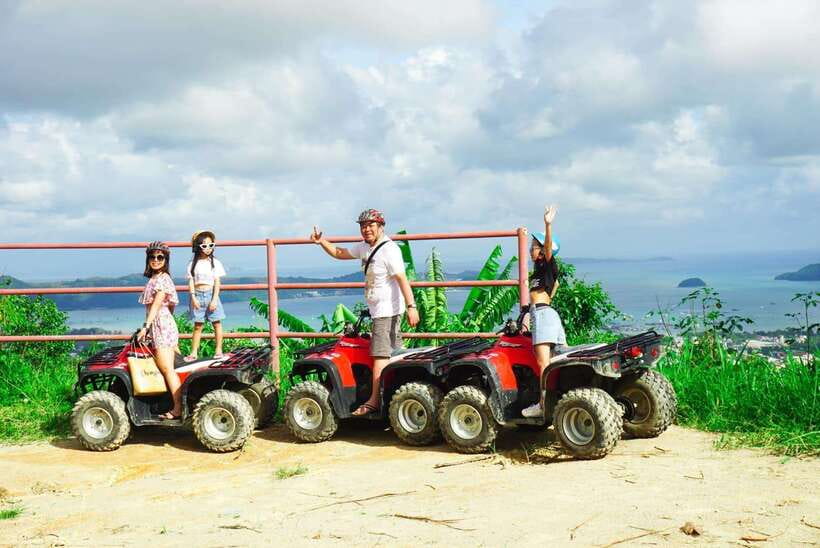 Phuket: Big Buddha Viewpoint ATV Tour and Zipline Adventure - What the ATV ride feels like in practice