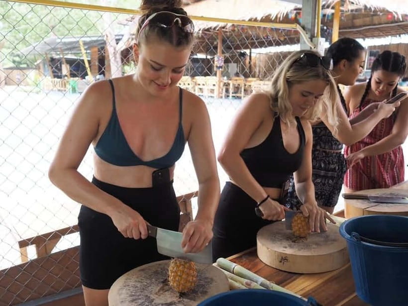 Phuket City Tour with Night Market Visit & Elephant Feeding - Phuket Old Town after dark