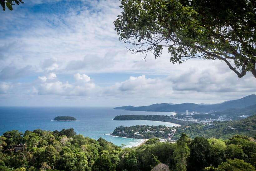 Phuket City Tour with Viewpoints, Temples & Elephant Feeding - Karon Viewpoint and Windmill Viewpoint