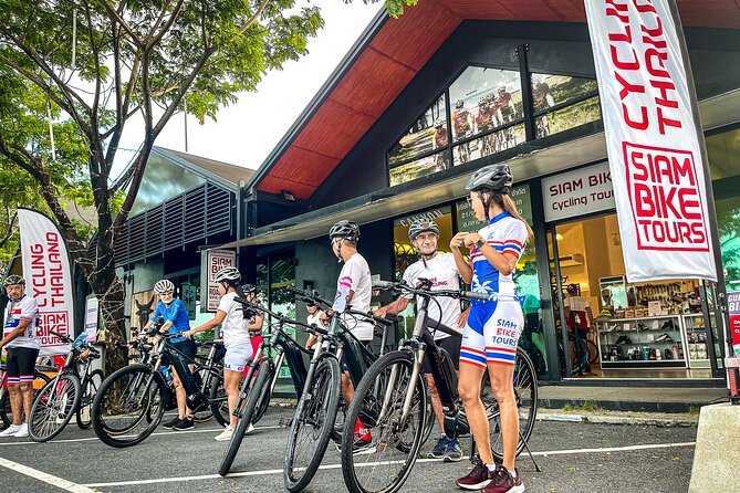 Phuket Coast To Coast E-Bike Tour - Coffee and the view at Laem Sai Pier