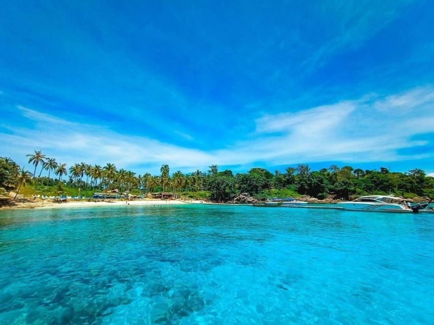 Phuket: Coral Yacht Boat Tour to Coral Island with Sunset - Maiton Island and the chance of dolphins