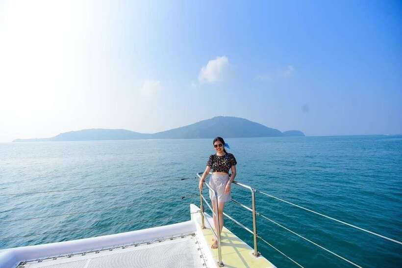 Phuket: Coral Yacht Boat Tour to Coral Island with Sunset - Pickup in Phuket: useful, but not always precise