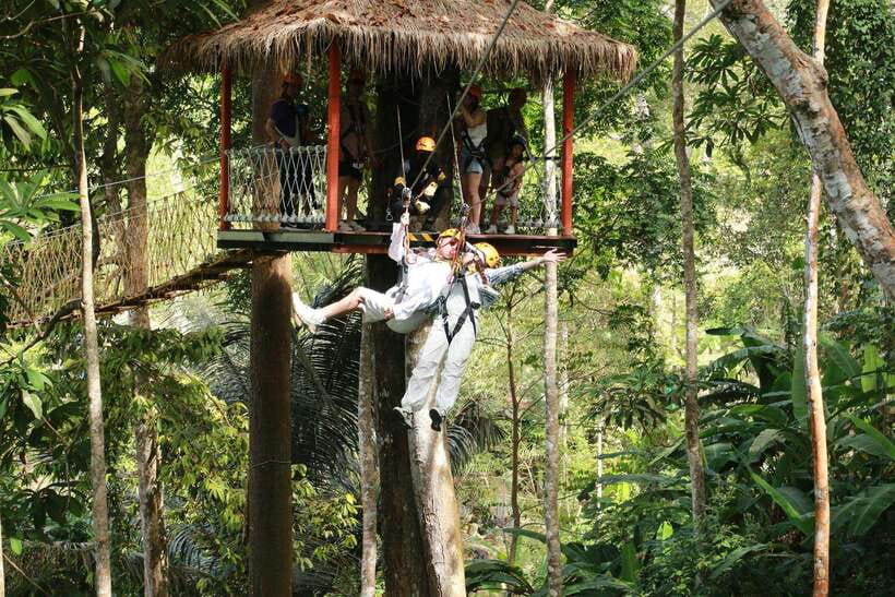 Phuket: Erawan Zipline Adventure with Ocean Views in Patong - Check-in, equipment, and the safety briefing