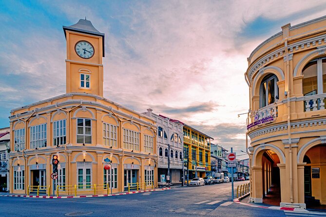 Phuket: Flavours of the South Food Tour - Kio Thian Keng Shrine at sunset