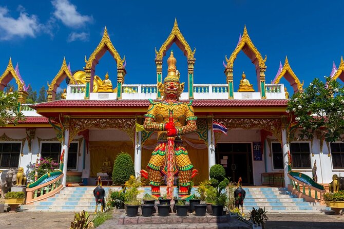 Phuket Giant Water Lilies & Temple Tour - Private & All-Inclusive - Wat Sri Sunthon and its 29-metre reclining Buddha