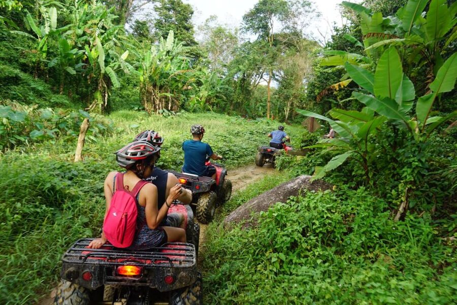 Phuket: Guided ATV Tour - Learning the bike before the rough tracks
