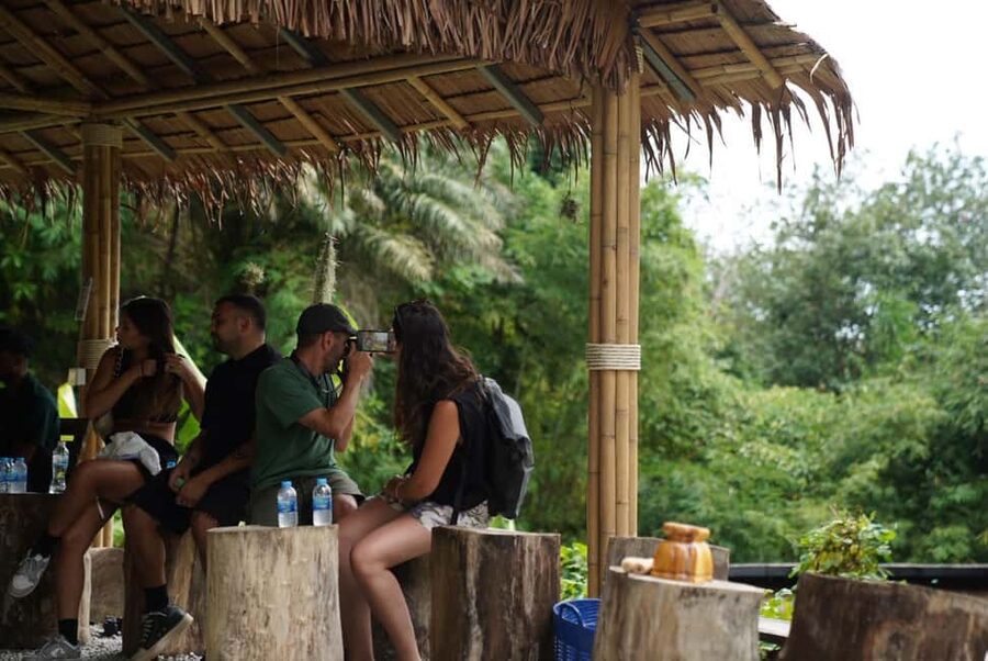 Phuket : Guided Tour to Elephant Sanctuary with Transfers - The 20-minute ride into the hills