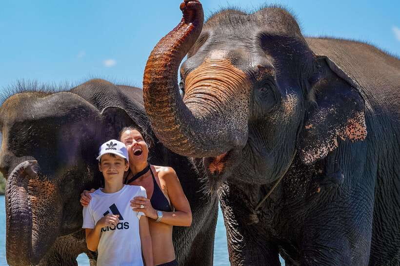 Phuket: Happy Hour Feed and Rain Shower with Elephant - What to pack for a wet afternoon