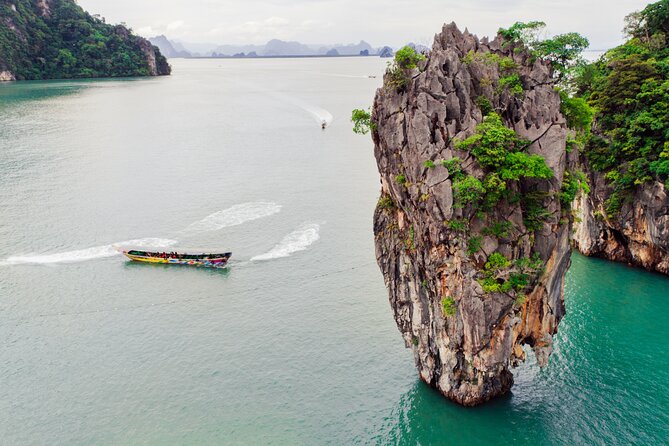 Phuket: James Bond Island + Canoe Longtail Small Group Boat Tour - James Bond Island and the famous cliff