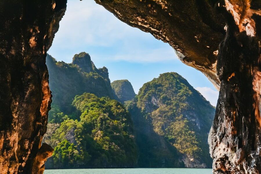Phuket: James Bond Island Longtail Boat and Sea Canoe Tour - Wat Suwan Kuha and the Monkey Cave