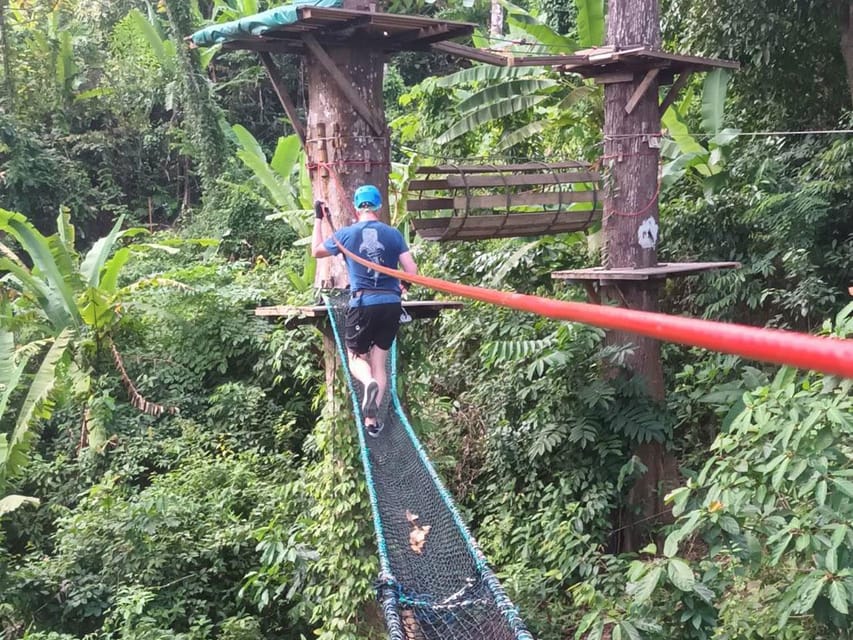 Phuket: Jungle Xtrem Adventures and Zipline Park - What happens from hotel pickup to harness fitting
