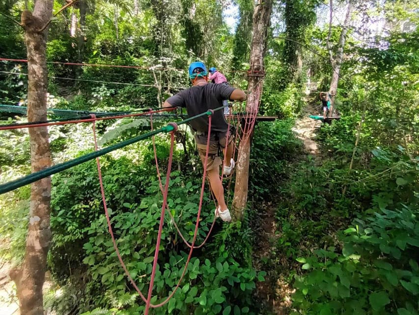 Phuket: Jungle Xtrem Adventures and Zipline Park - Choosing between 35, 45, and 65 platforms