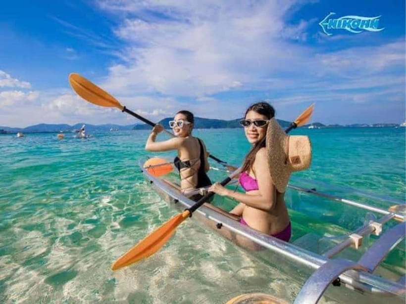 Phuket: Kahung Beach Tour with Snorkeling and Water Sports - First sight of the white sand and open sea
