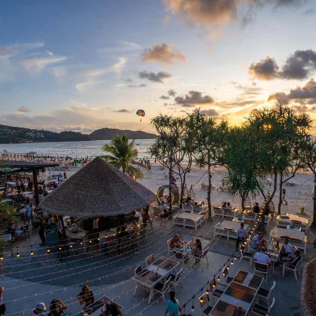 Phuket: Kudo Beach Club Entry with Set Menu - Food, drinks, and the cost of staying longer