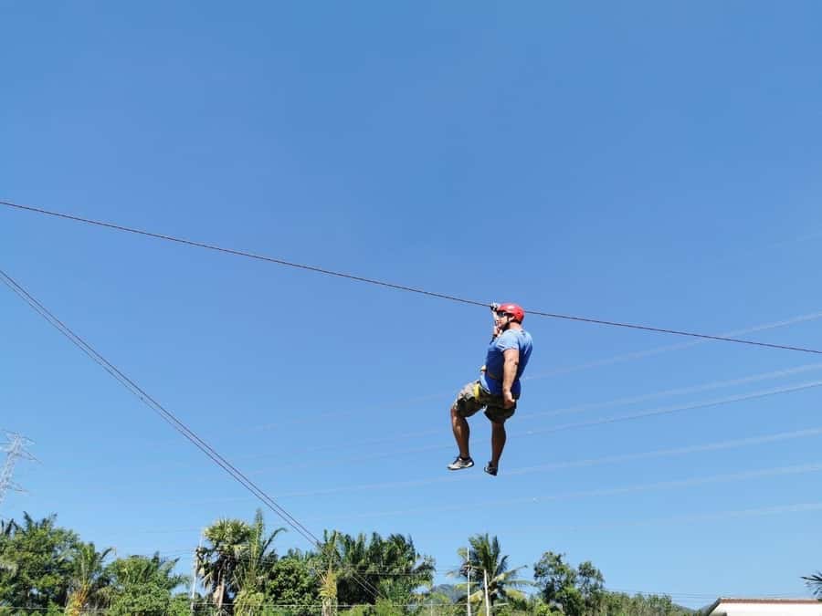 Phuket: Monkey Cave, Water Rafting, Zipline with ATV Option - Lunch at the camp and the optional ATV ride