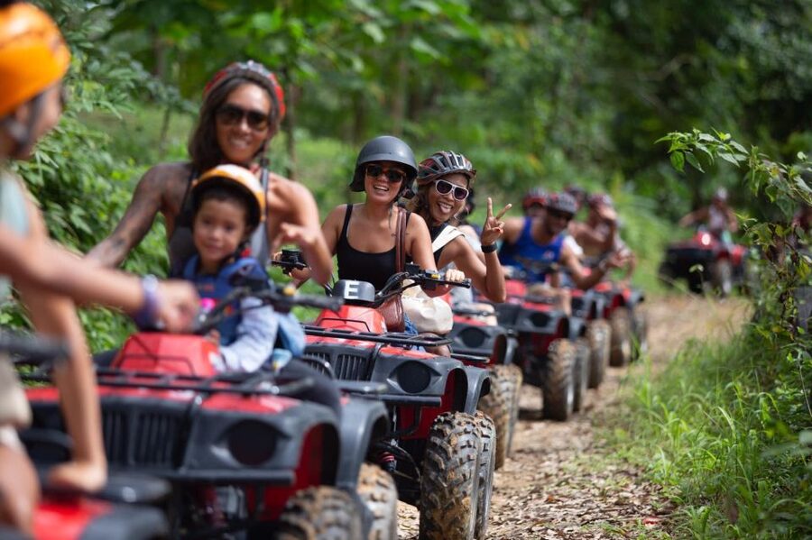 Phuket Paradise Adventure: Zipline, ATV Adventure - The zipline course gives you a different view