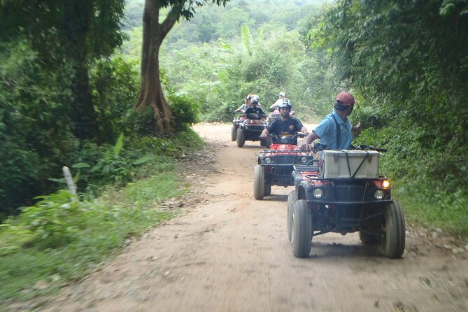 Phuket Paradise ATV and Zipline Experience - Getting comfortable on the ATV