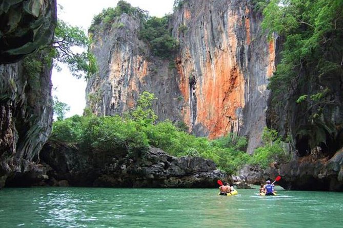Phuket-Phang Nga Bay:James Bond-Canoeing Koh Hong By Big Boat LNH - Leaving Phuket and reaching Ao Por Pier