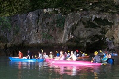 Phang Nga Bay:James Bond-Canoeing Koh Hong By Big Boat LNH