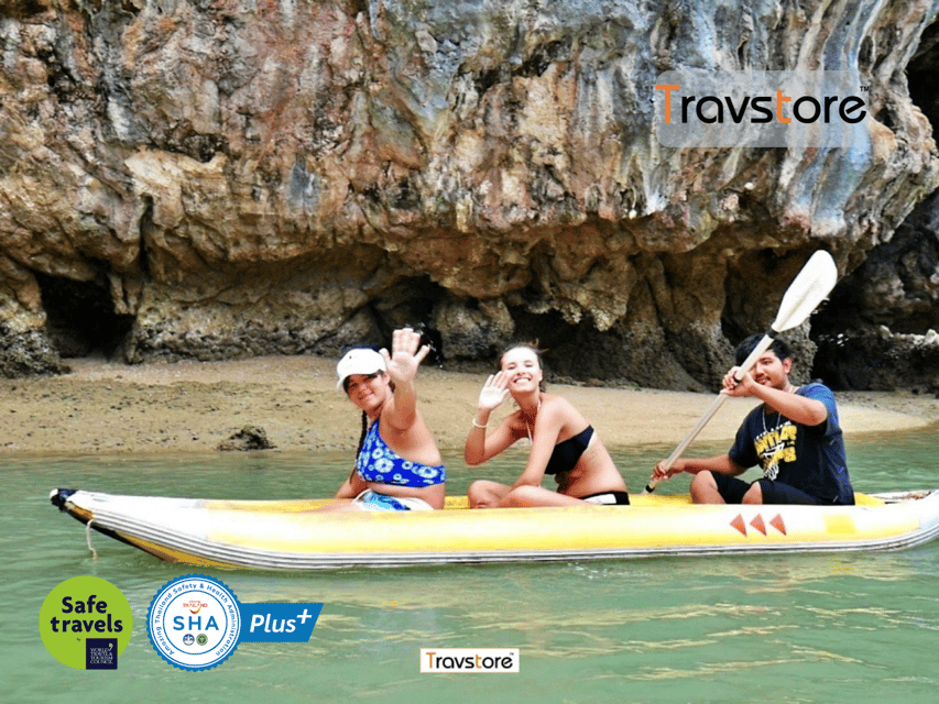 Phuket: Phang Nga (James Bond) Island - Big Boat Tour - Sea caves and canoeing around the cliffs