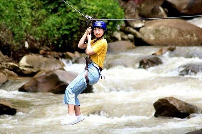 Phuket-Phang Nga: White Water Rafting 7 km.-Zipline-ATV-Lunch - Waterfall trekking and swimming at 11:30