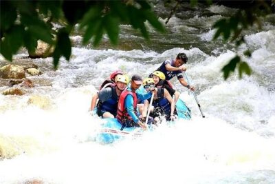 Phang Nga: White Water Rafting 7 km.-Zipline-ATV-Lunch