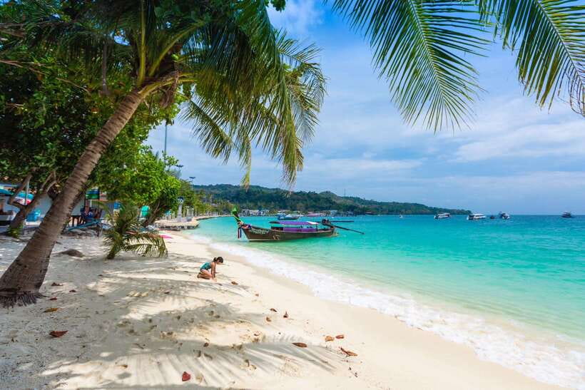 Phuket: PhiPhi, Maya Bay & Khai Island Day Tour with Lunch - Viking Cave from the boat