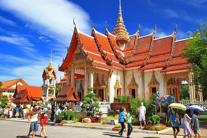 Phuket Real City Tour with Rum Cocktail - Wat Chalong: a quieter look at Thai religious life