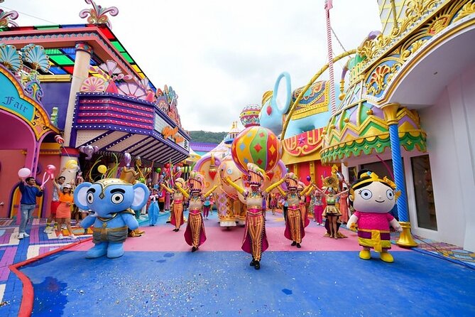 Phuket’s Dazzling Spectacle: Carnival Magic Theme Park Experience - Walking through the 40-acre park