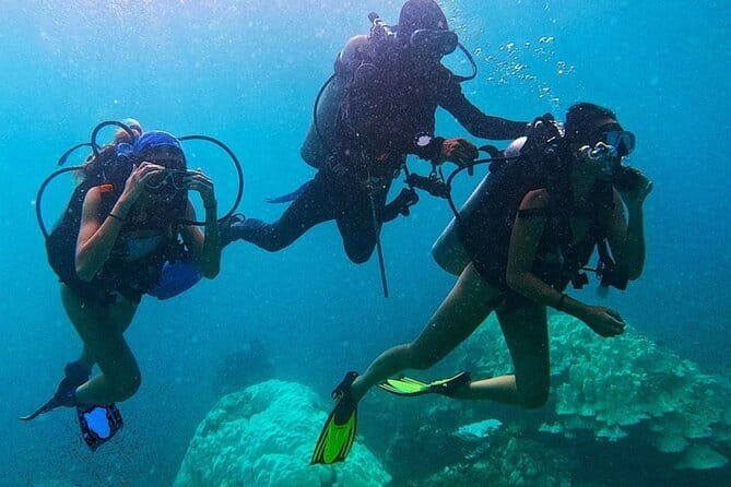 Phuket Scuba Diving Maiton Private Island Small Group or Snorkel - Getting ready for two underwater sites