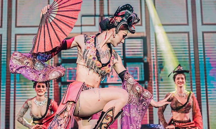 Phuket: Simon Cabaret Show Tickets Optional First 3 Rows - Chinese palaces, Egyptian monuments, and Western bars