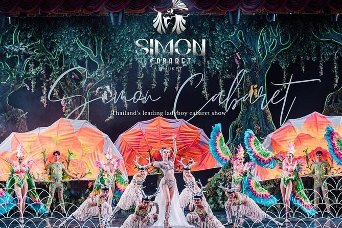 Phuket Simon Cabaret Show (VIP) with Roundtrip Transfer - Costumes, music, and comic performances