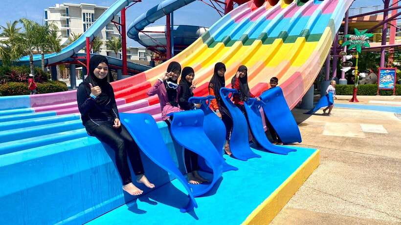 Phuket: Splash Jungle Water Park Entry Ticket - Big slides for older children and adults