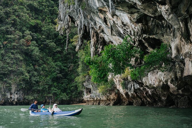 Phuket Sunset Big Boat Trip To Phang Nga Bay & James Bond Island - Searching for glowing plankton after dark