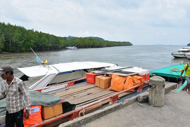 Phuket to Ao Nang by Green Planet Speed Boat via Koh Yao Islands - Leaving Phuket from Bang Rong Pier