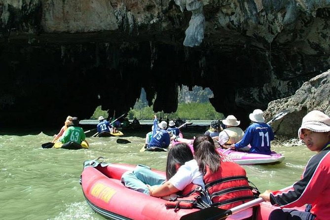 Phuket to James Bond Island One Day Tour - Canoeing through Lot Cave at Talu Island