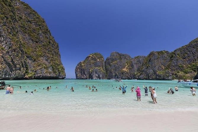 Phuket to Phi Phi Islands by Speedboat - Viking Cave and the first look at Phi Phi