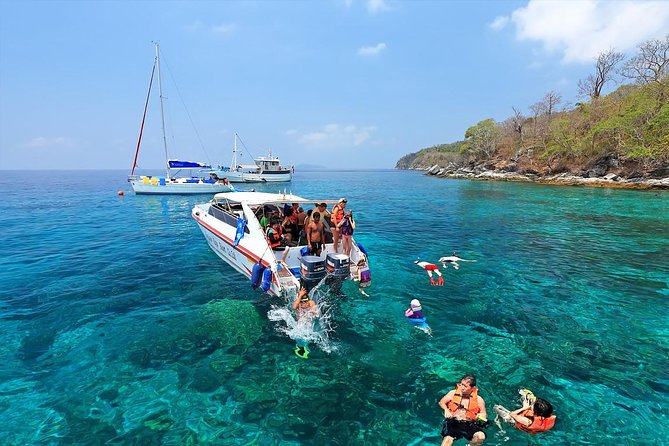 Phuket Two Islands Trip to Coral & Raya Island by Speed Boat - Lunch at Raya Island breaks up the water time