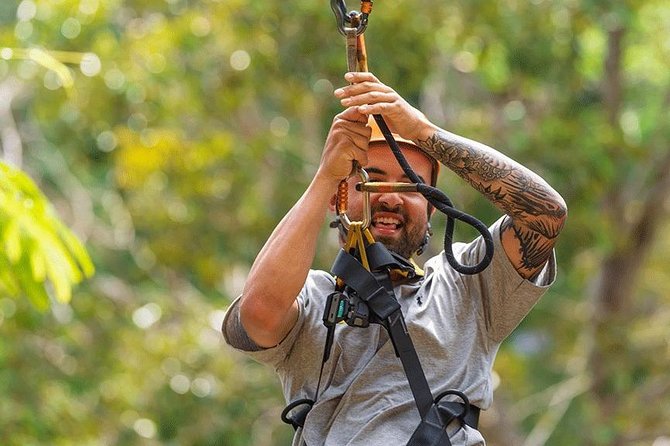 Phuket Zipline Adventure Tour - The ATV portion and wet-weather conditions