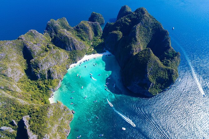 Premium Phi Phi, bamboo island tour Speed Catamaran - Koh Khai Nai: an easy first swim