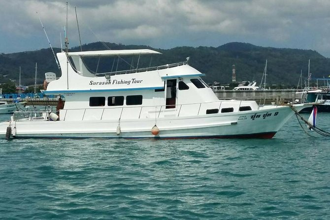 Private Boat Fishing TROLLING & SPINNING From Phuket - Racha Yai snorkeling and swimming