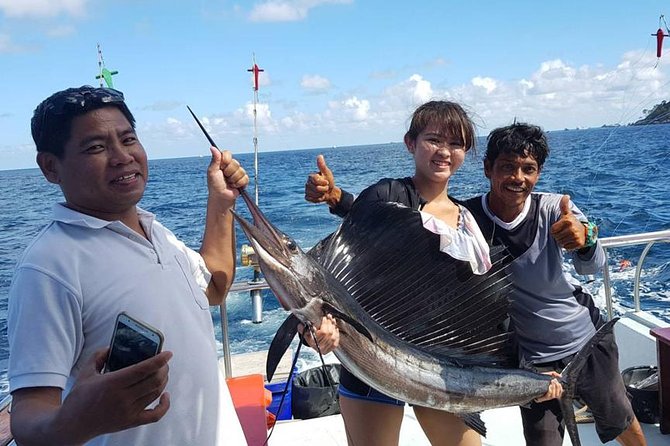 Racha Island Fishing Game From Phuket - What the $84.95 price really buys
