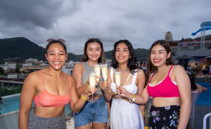 Sailaway Pool Party Phuket - Hip-Hop, Entertainers, and a Social Crowd