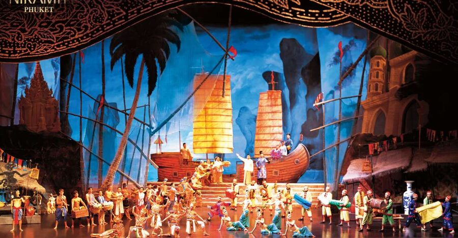 Siam Niramit Phuket Admission Ticket with Transfer Option - Seats, theater doors, and late arrival rules