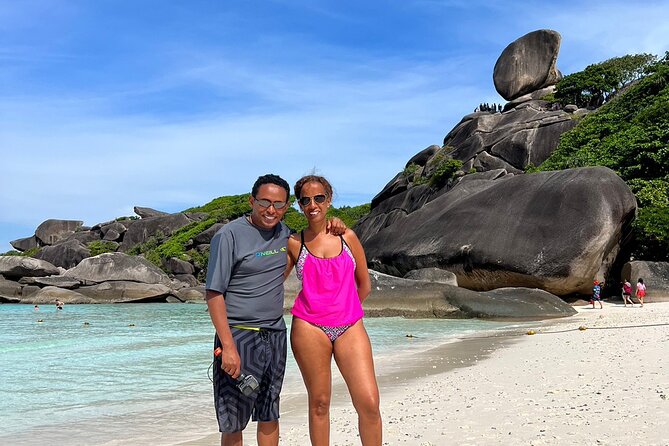 Similan Islands Private Tour - White sand and refreshments at Koh Rang Yai